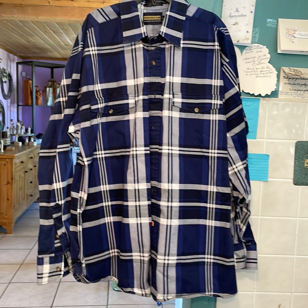 Panhandle slim plaid button down